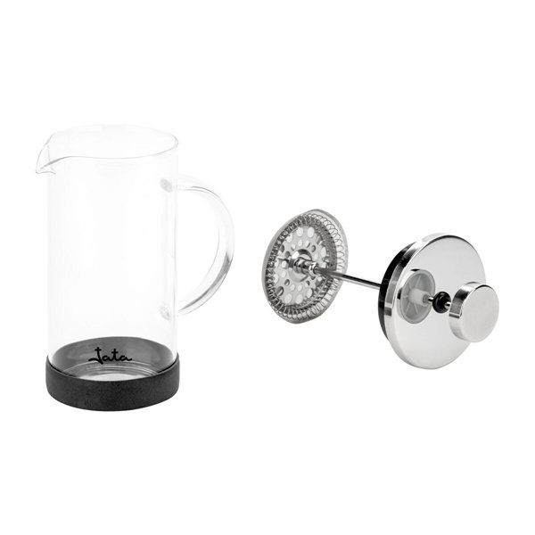 Cafetière with Plunger JATA HCAF1135 Black 350 ml