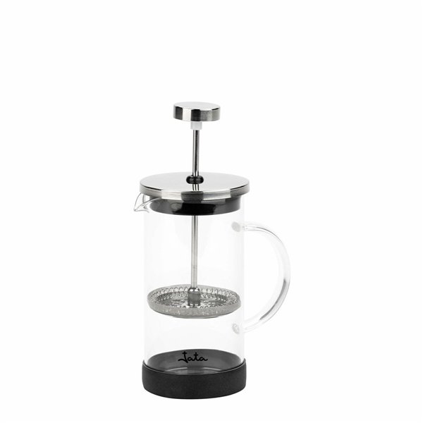 Cafetière with Plunger JATA HCAF1160 Black 600 ml
