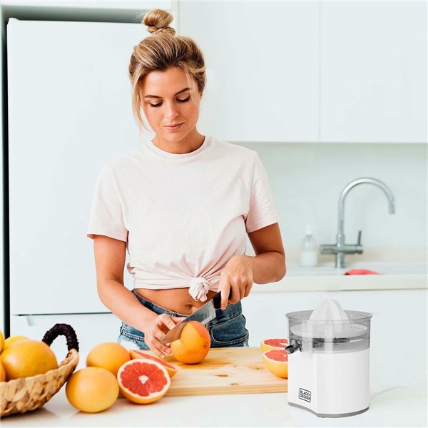 Electric Juicer Black & Decker BXCJ40E White 40 W