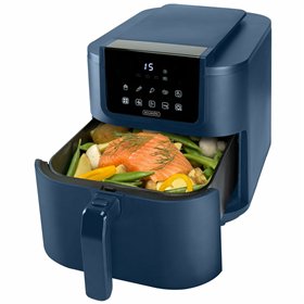 Air Fryer Bourgini 184176 AZUL Black 8 L