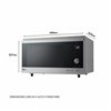 Microwave Oven LG MJ3965ACS 39L Black 1350 W 39 L