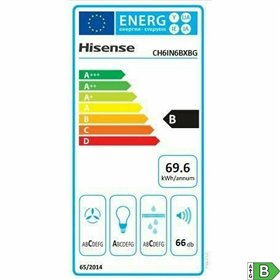 Conventional Hood Hisense CH6IN6BXBG 60 Steel 60 cm