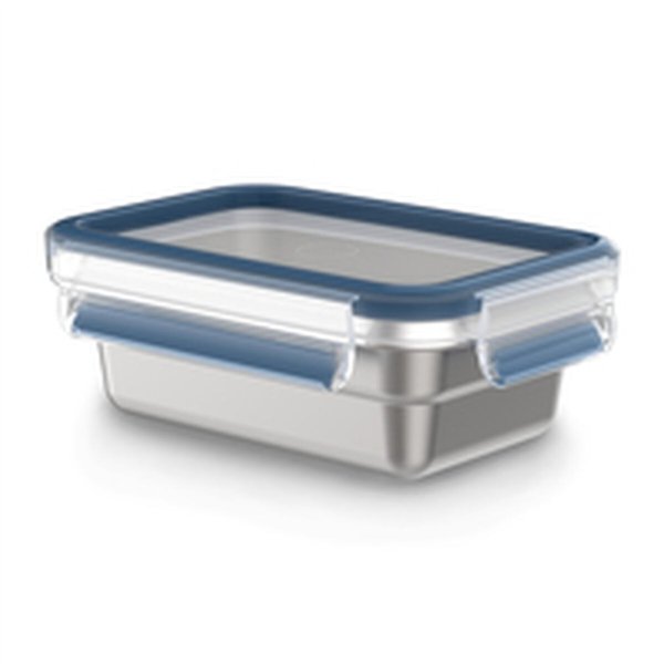 Lunch box Tefal N11503 Blue Stainless steel Rectangular 500 ml
