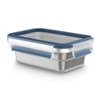 Lunch box Tefal N11503 Blue Stainless steel Rectangular 500 ml