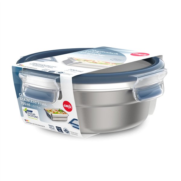 Lunch box Tefal N11502 Silver Stainless steel Rectangular 0,72 l