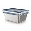 Lunch box Tefal N11506 Silver Stainless steel Rectangular 2 L
