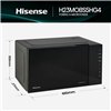 Microwave with Grill Hisense H23MOBS5HG4 Black 800 W 23 L