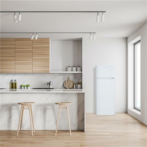 Combined Refrigerator Aspes AF145503E 143 206 L White