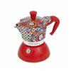 Italian Coffee Pot Bialetti MOKA D&G Red Aluminium 2 Cups