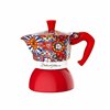 Italian Coffee Pot Bialetti MOKA D&G Red Aluminium 2 Cups