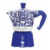 Italian Coffee Pot Bialetti MOKA D&G Blue Stainless steel 4 Cups