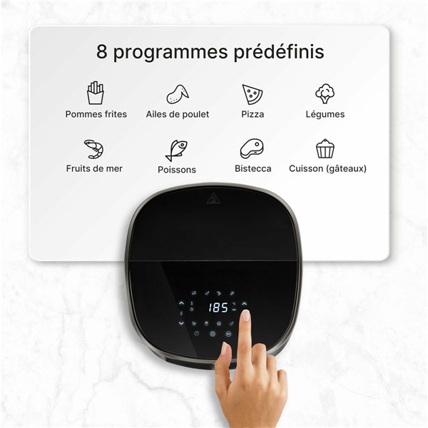 Air Fryer UFESA SPARROW Black 6 L