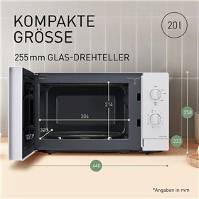 Microwave Panasonic NNSM21QWEPG 20L White 800 W 20 L
