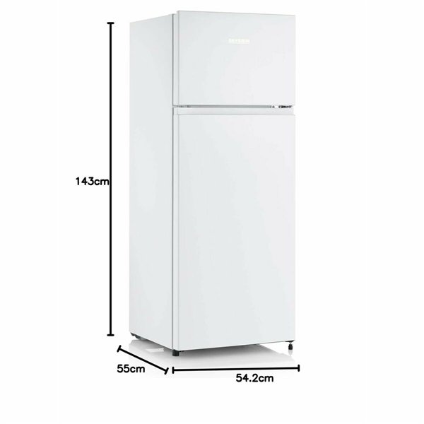 Combined Refrigerator Severin DT8760 143 206 L White