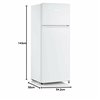 Combined Refrigerator Severin DT8760 143 206 L White