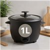 Rice Cooker JATA JEAR2510 Black Aluminium 400 W 1 L