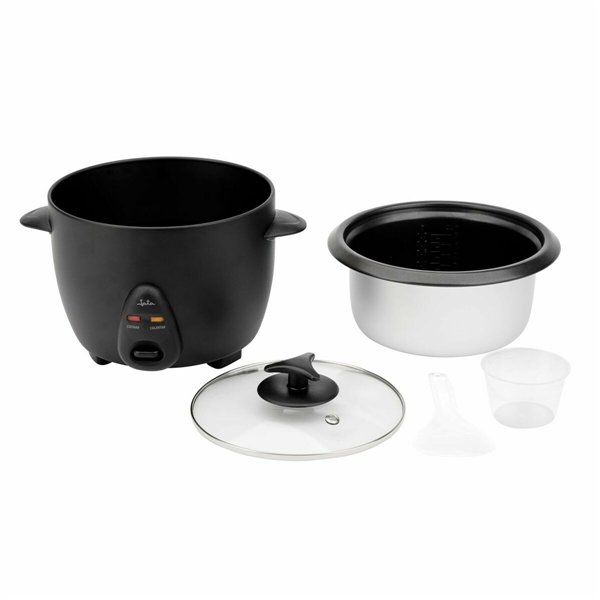 Rice Cooker JATA JEAR2522 Black Aluminium 900 W 2,2 L