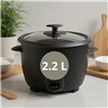 Rice Cooker JATA JEAR2522 Black Aluminium 900 W 2,2 L