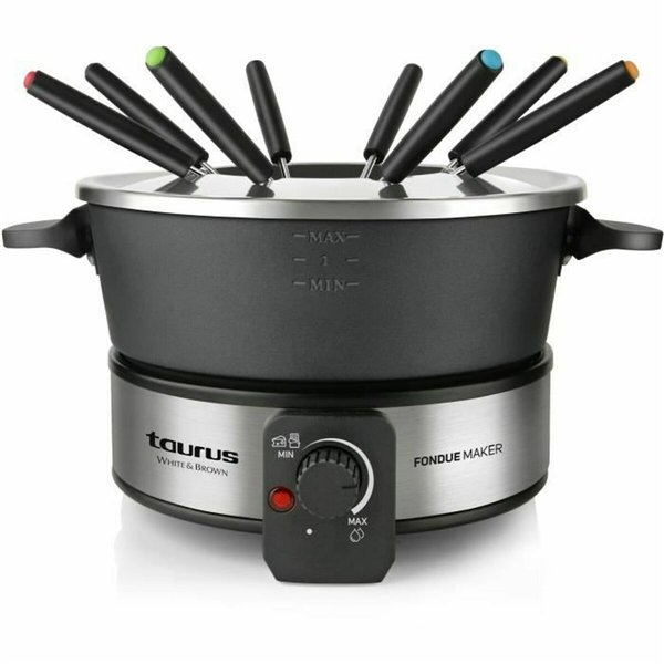 Fondue Taurus FF2 Black Silver 1000 W