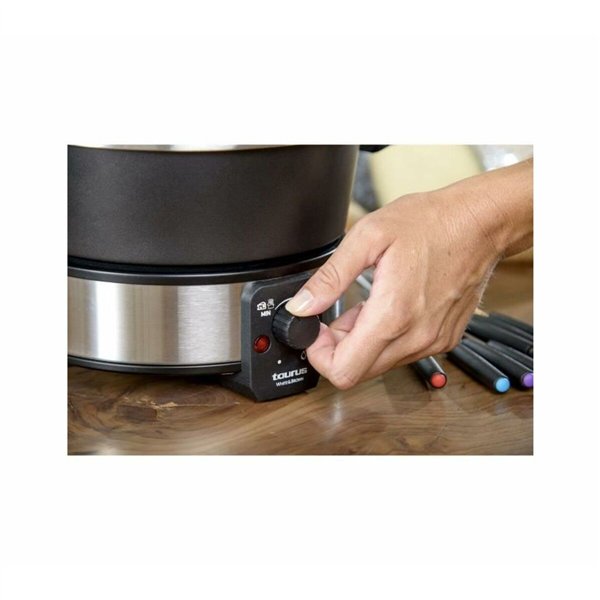 Fondue Taurus FF2 Black Silver 1000 W