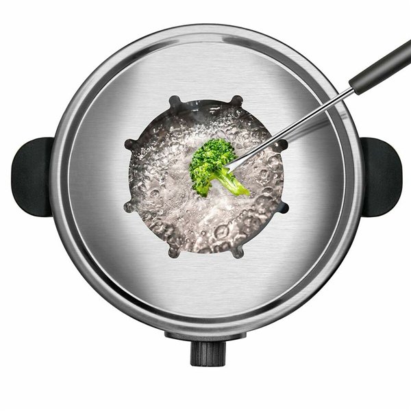 Fondue Taurus FF2 Black Silver 1000 W