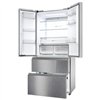 Combined Refrigerator Haier HFR7819ENGC 190 Steel
