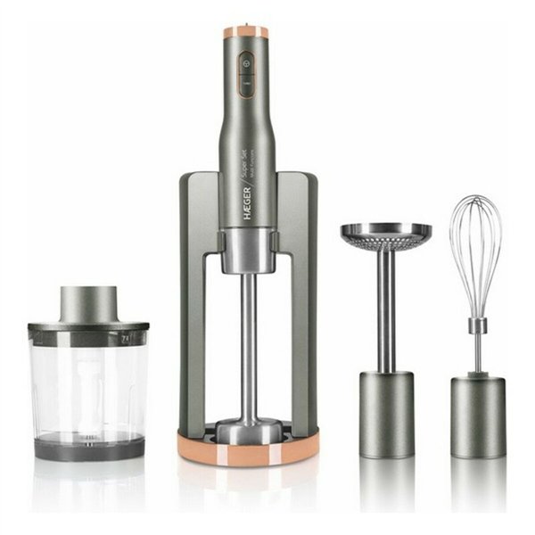 Multifunction Hand Blender with Accessories Haeger HB-80C.024A Grey 800 W