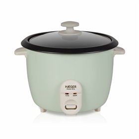 Rice Cooker Haeger RC-18L.002A Green Stainless steel Plastic 50 W