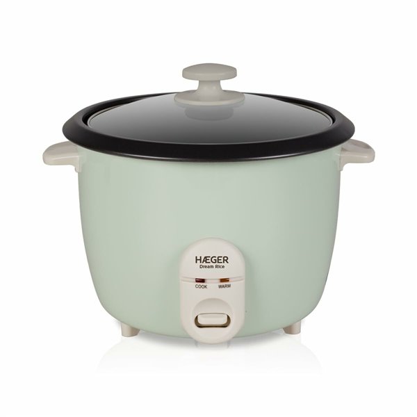 Rice Cooker Haeger RC-18L.002A Green Stainless steel Plastic 50 W