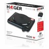 Electric Hot Plate Haeger HP-01B.012A 1500 W Black Multicolour