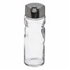Salt Shaker with Lid Secret de Gourmet Multicolour Transparent Glass Stainless steel