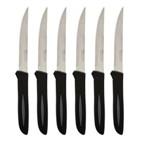 Meat Knife Set 2 Units 21 cm 6 Pieces