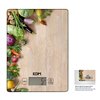 kitchen scale EDM 07527 Brown Wood 5 kg