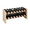 Bottle rack Astigarraga Merlot Brown Pinewood (68,8 x 25 x 30 cm)
