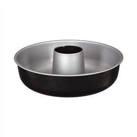 Baking Mould Secret de Gourmet Aluminium Ø 25 cm Black