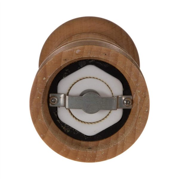 2 in 1 Salt and Pepper Mill Secret de Gourmet Brown Wood 14,5 x 5,5 cm