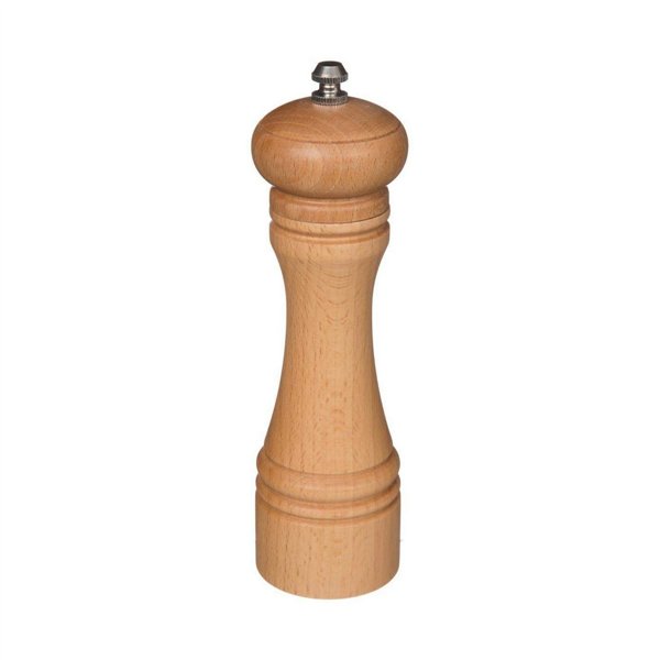 2 in 1 Salt and Pepper Mill Secret de Gourmet Brown Wood 22 x 6 cm