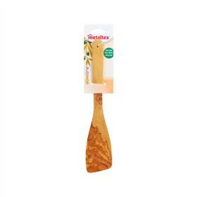 Cooking Spatula Metaltex 58061210 Brown Natural Wood Olive Wood 30 cm