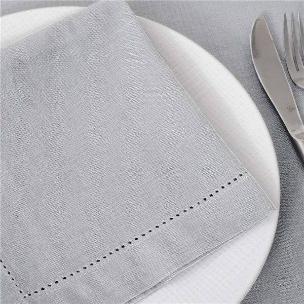 Napkins Atmosphera Grey (40 x 40 cm)