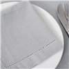 Napkins Atmosphera Grey (40 x 40 cm)