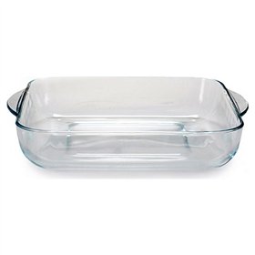 Set of Oven Dishes Pasabahce 1690037 Transparent Crystal 1 L 2 Pieces