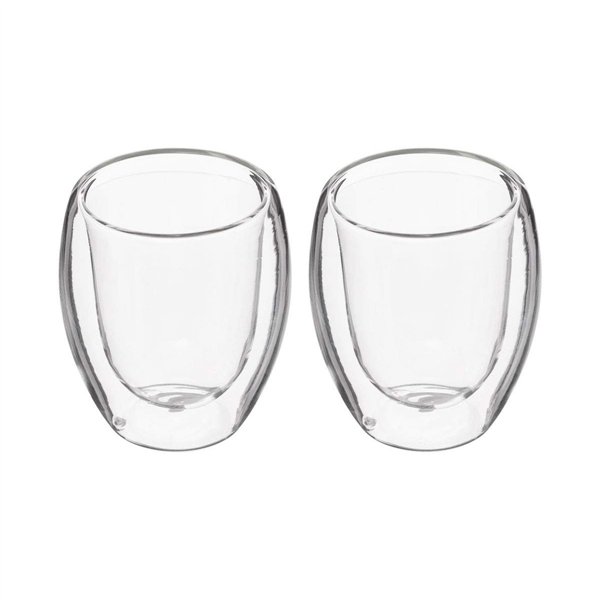 Piece Coffee Cup Set Secret de Gourmet Transparent Crystal 70 ml
