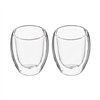 Piece Coffee Cup Set Secret de Gourmet Transparent Crystal 70 ml
