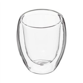 Piece Coffee Cup Set Secret de Gourmet Transparent Crystal 70 ml