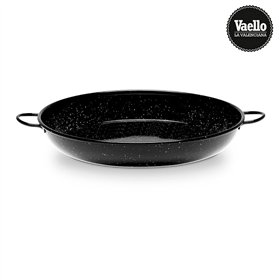 Saucepan Vaello Black Enamelled Steel Ø 34 cm 1 L