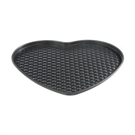 Set of Detachable Baking Tins Secret de Gourmet Black Aluminium 3 Pieces