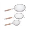 Set of Sieves Secret de Gourmet Wood Stainless steel (3 Pieces)