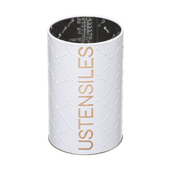 Pot for Kitchen Utensils 5five Simply Smart Scandi Metal 11 x 17,5 x 11 cm