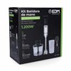 Hand-held Blender EDM 07648 Black Silver