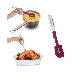 Cooking Spatula Metaltex 29806410 Silicone 30 cm White